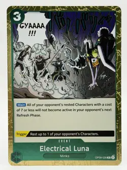 One Piece Card Game Two Legends - Electrical Luna OP08-036 Rare Near Mint - Image 1