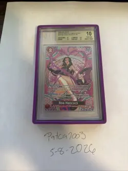 2026 One Piece Adventures On Kami’s Island Boa Hancock Sp Bgs 10!!! English!!! - Image 1