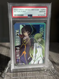 2023 Union Arena Japanese Code Geass Action Point #UA01BT/CGH-1-AP01 - Image 1