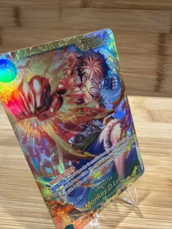 Monkey D. Luffy OP13-118 SEC Secret Rare English FOIL One Piece TCG Card - Image 4