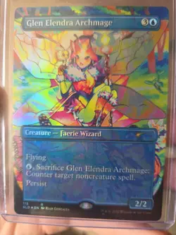 Glen Elendra Archmage Foil Magic Card Secret Lair Promo, Near Mint Condition - Image 1
