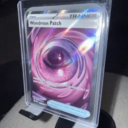 Pokemon Wondrous Patch Trainer-Item 117/088 POR Holo Uncommon English Card - Image 2