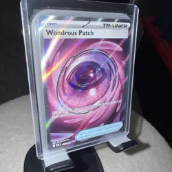 Pokemon Wondrous Patch Trainer-Item 117/088 POR Holo Uncommon English Card - Image 3