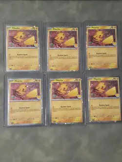 6X-Pikachu 051/162 Pokemon day 2026 Promo- ALL MINT CONDITIONS CARDS - Image 1