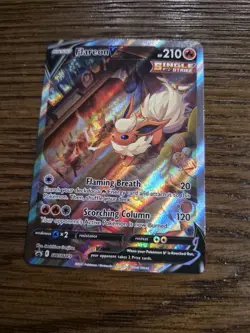 Flareon V SWSH179 SWSH: Sword & Shield Promo Cards Holo - Image 1