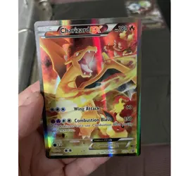 Pokemon Charizard EX XY121 Promo Full Art Holo Rare 180 HP English Card - Image 1