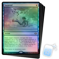 FOIL SUSPEND X4 Modern Horizons 2 Magic MTG MINT CARD - Image 1