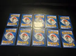 Pokemon 10 Card Lot 2006-2008 - MP-LP L1 - Image 2