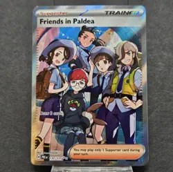 Pokemon Trainer Friends in Paldea Card 137/131 PRE Prismatic Evolutions NM - Image 1