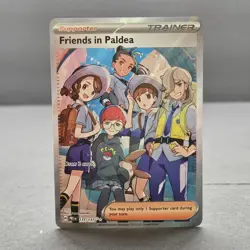 Pokemon Trainer Friends in Paldea Card 137/131 PRE Prismatic Evolutions NM - Image 2
