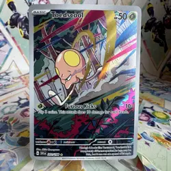 Toedscool 201/198 Illustration Rare Scarlet & Violet Base Pokemon TCG Card - Image 1