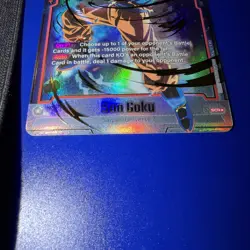 Son Goku SCR* Alt Art FB01-139 Secret Rare Dragon Ball Fusion World Card English - Image 5