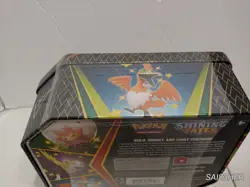 Factory Sealed Pokemon Shining Fates Cramorant V collectors tin - Image 4