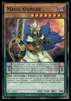 YuGiOh Mago Xiangke Magician SP17-IT017 Italian 1st Edition NM - Image 1