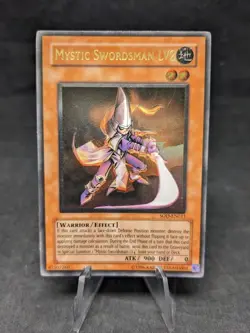 Mystic Swordsman LV2 - SOD-EN011 -Yugioh- Soul of the Duelist - Misprint - HP - Image 1