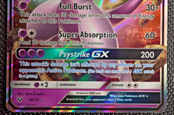 2017 Mewtwo GX 39/73 Sun & Moon Shining Legends Pokemon TCG Trading Card Game - Image 4