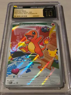 2026 Pokemon Charmander First Partner Illustration Collection CGC Pristine 038 - Image 2