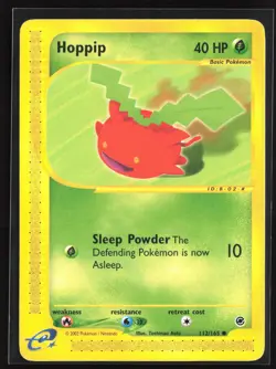 Pokemon TCG - Hoppip Common Expedition 112/165 LP - Image 1