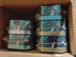 Pokemon TCG Scarlet & Violet Whammy Tin Lot of 5 New Factory Sealed - Image 1