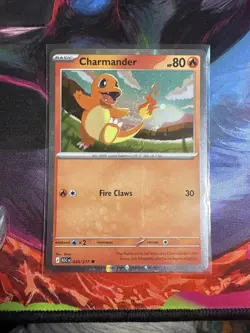 Pokemon! Charmander 020/217 - Cosmo Holo - Ascended Heroes - Promo - Mint - Image 1