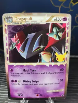 Dragapult Prime SWSH132 Pokemon Black Star Promo Standard Celebrations 25th NM - Image 1