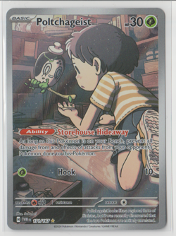 Poltchageist Holo Illustration Rare Pokemon TCG Twilight Masquerade 171/167 - Image 1