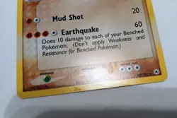 Groudon 102/101 Pokemon EX Hidden Legends 2004 Secret Rare Holo LP - see photos - Image 5