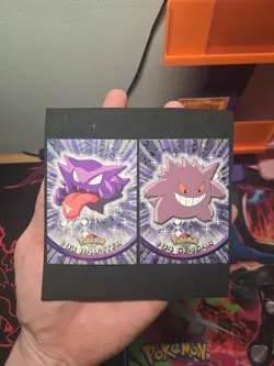 Pokemon Topps #93 Haunter & #94 Gengar - Image 1
