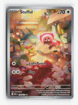 Stufful 154/132 2025 ME01: Mega Evolution Pokemon TCG Illustration Rare - Image 1