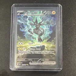 Pokemon Zekrom ex 166/086 SIR Holo Sv: Black Bolt English - MINT - - Image 1