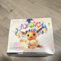 Pokemon TCG Scarlet & Violet Prismatic Evolutions Elite Trainer Box - Image 1