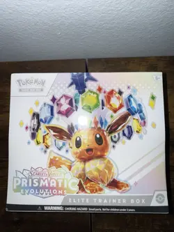 Pokemon TCG Prismatic Evolutions Elite Trainer Box SEALED NEW - Image 1