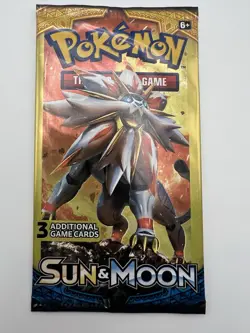 Pokemon TCG - Sun & Moon - Solgaleo - Factory Sealed - Image 1