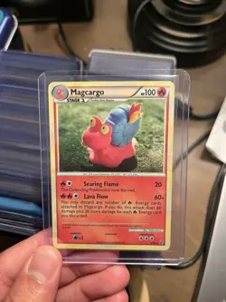 Pokemon TCG Magcargo 6/90 Rare Holo HGSS Undaunted - Image 1
