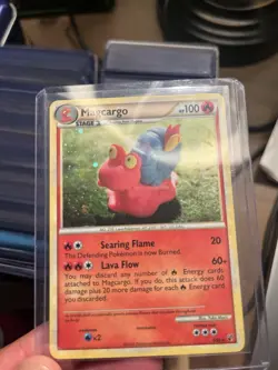 Pokemon TCG Magcargo 6/90 Rare Holo HGSS Undaunted - Image 2