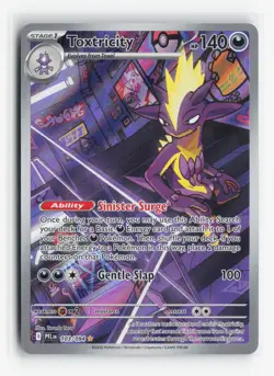 Toxtricity 103/094 2025 ME02: Phantasmal Flames Pokemon TCG Illustration Rare - Image 1
