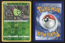 Spinarak 006/078 Common Pokemon GO Pokemon Reverse Holo Near Mint - Image 3