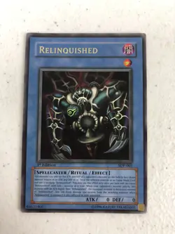 Yugioh Relinquished - 1st Edition - Ultra Rare - SDP-001 - Image 1