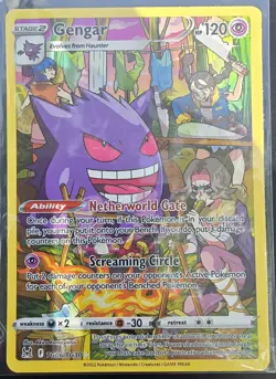 Pokemon Gengar TG06/TG30 Swsh11: Lost Origin Trainer Gallery Holo - Image 1