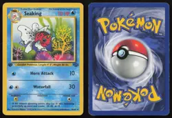 Seaking 46/64 1st Edition Uncommon Jungle Pokemon English MP - Image 3