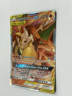 Pokemon Charizard and Braixen GX Tag Team 22/236 Cosmic Eclipse - Image 3