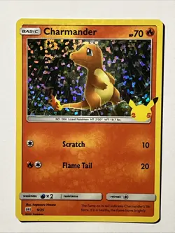 Charmander 9/25 Holo Pokemon 2021 McDonald's Promo - Image 2