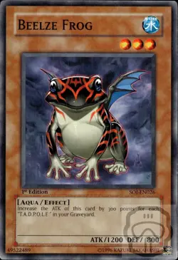 Beelze Frog SOI-EN026 Shadow of Infinity Yu-Gi-Oh Unlimited NM/M - Image 3