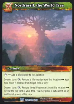 World of Warcraft TCG Nordrassil, the World Tree - Crown of the Heavens 198/198 - Image 1