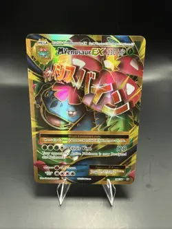 Pokemon M Venusaur EX XY Evolutions Holo Card 100/108 Ultra Rare Full Art - Image 1