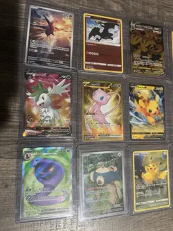 Pokemon TCG Card Lot 15 Holo V Vmax Full Art Mew Charizard Sword & Shield - Image 1