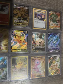 Pokemon TCG Card Lot 15 Holo V Vmax Full Art Mew Charizard Sword & Shield - Image 2