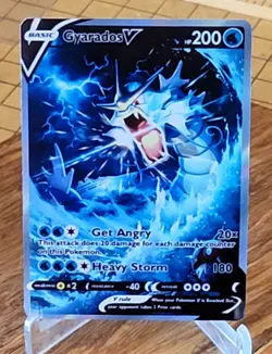 Pokemon Gyarados V Anima Waifu Sexy Doujin ACG DIY Trainer Full Art Card Holo - Image 1