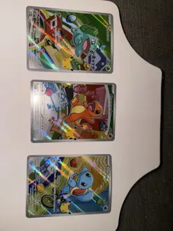 Pokemon First Partner Illustration 30th Collection Complete Promo Set 9 Cards NM - Image 2