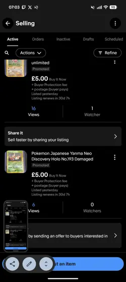 8x Vintage Pokemon Cards Private Listing - Image 2